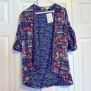 Reversible blouse from Anthropologie- NWT